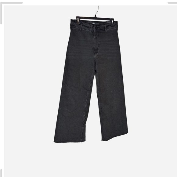 Pre-owned Black Wide-Leg Jeans - Picture 6 of 8